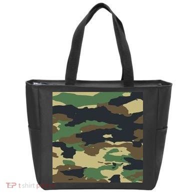 Camo Military Tote Bag
