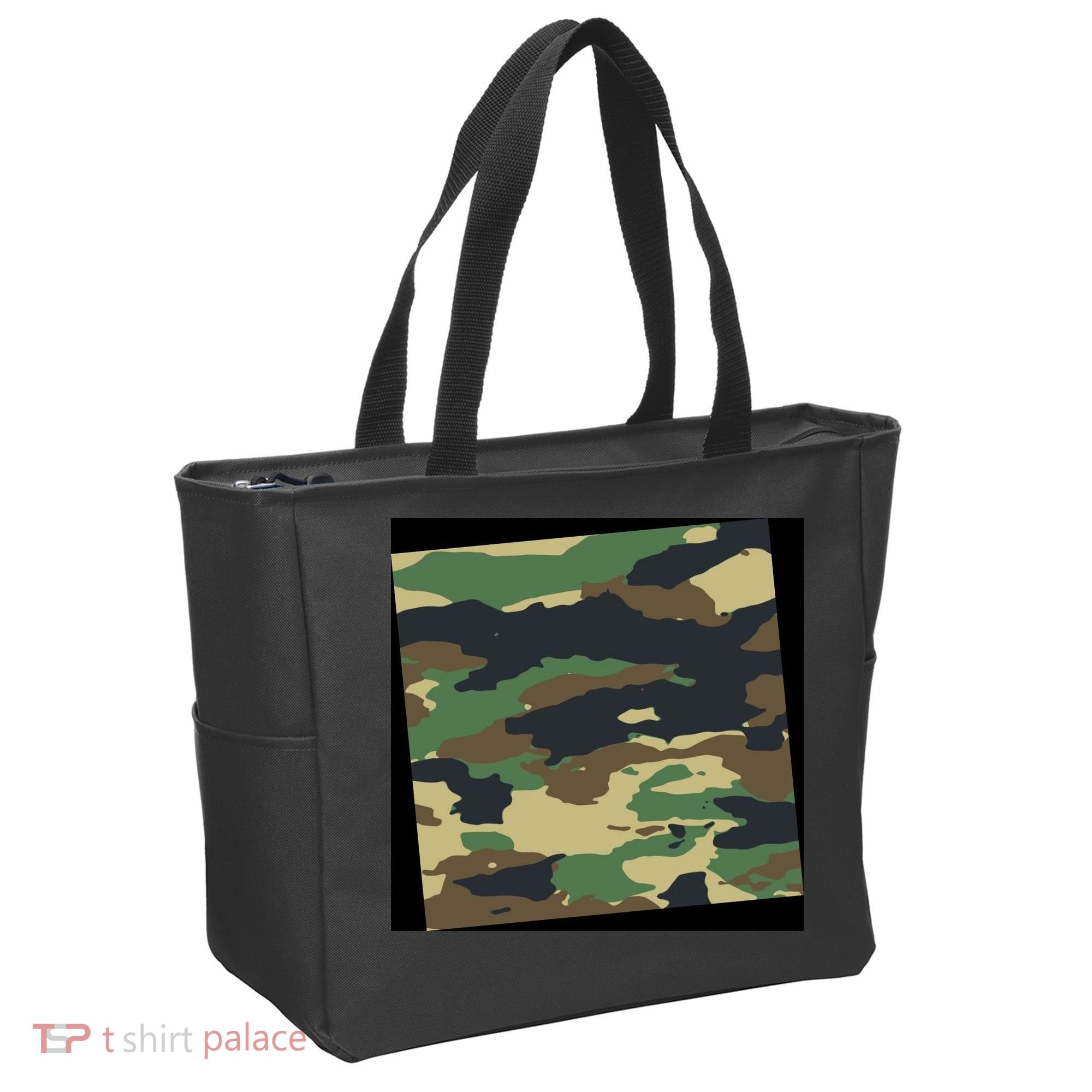 Camo Military Tote Bag