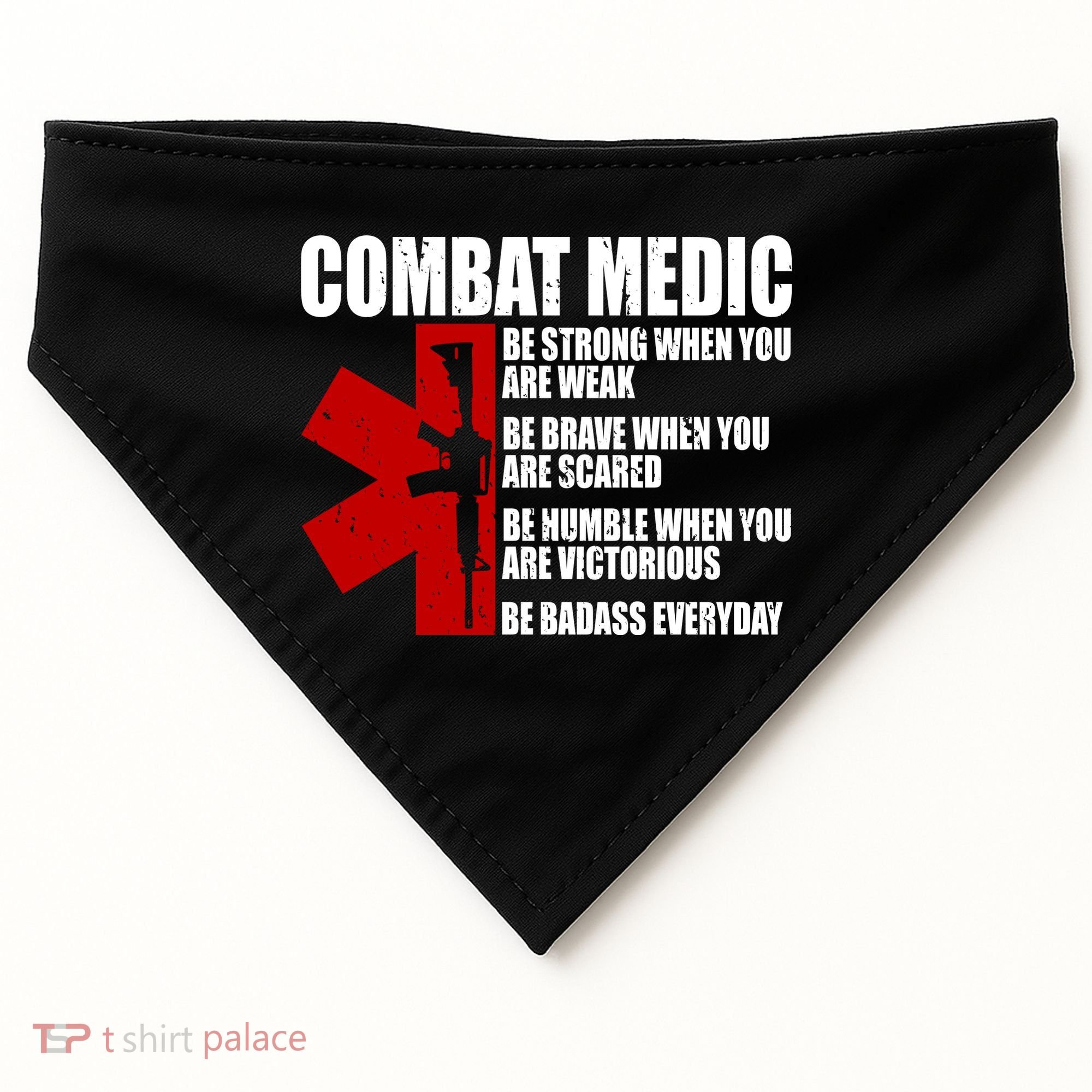 Combat Medic USA-Made Doggie Bandana