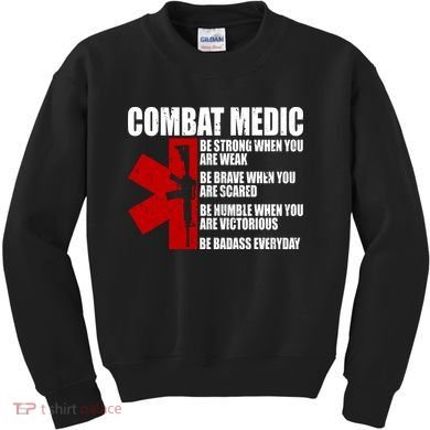 Combat Medic Kids Sweatshirt