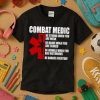 Combat Medic Kids T-Shirt thumb 3