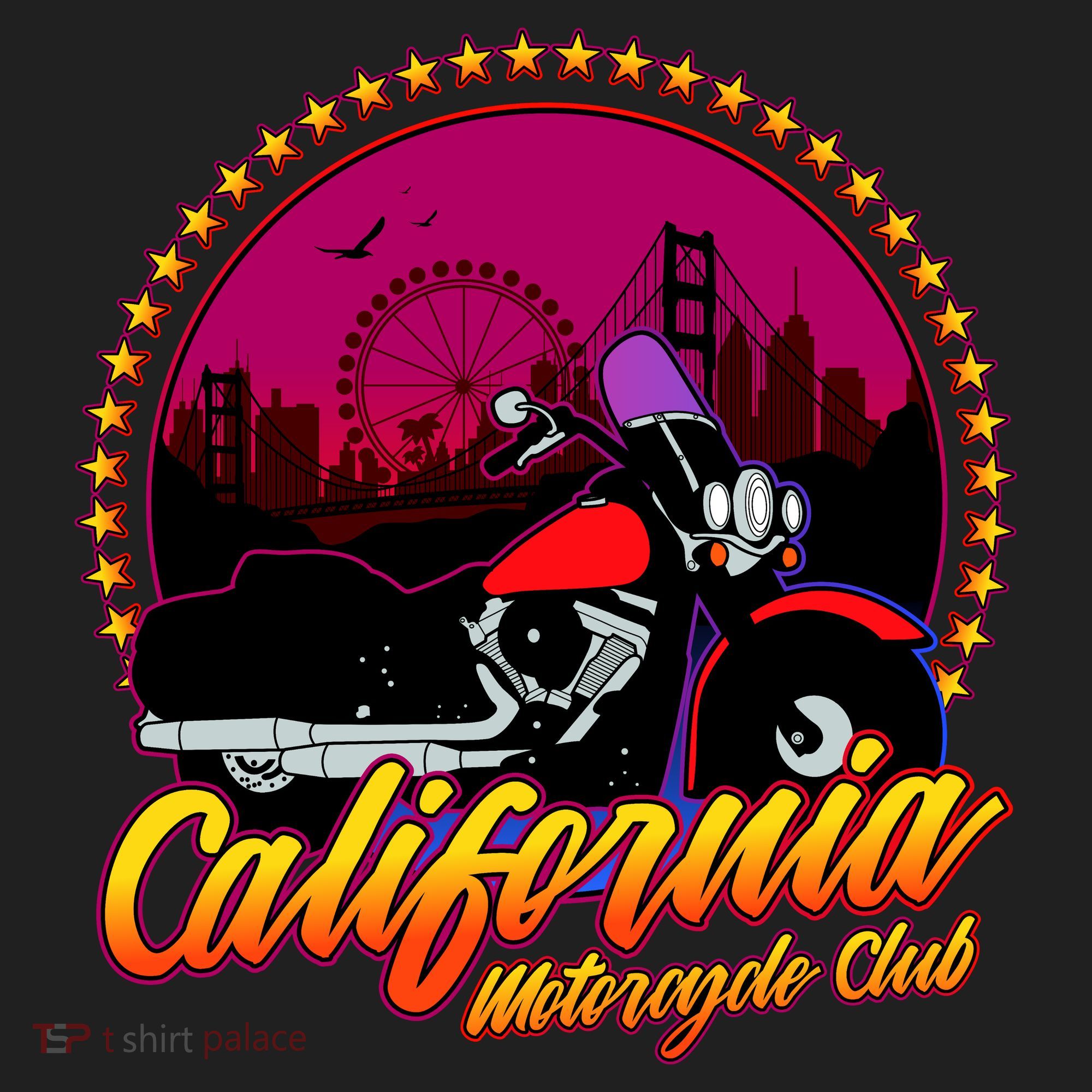 California Motorcycle Club Tumbler