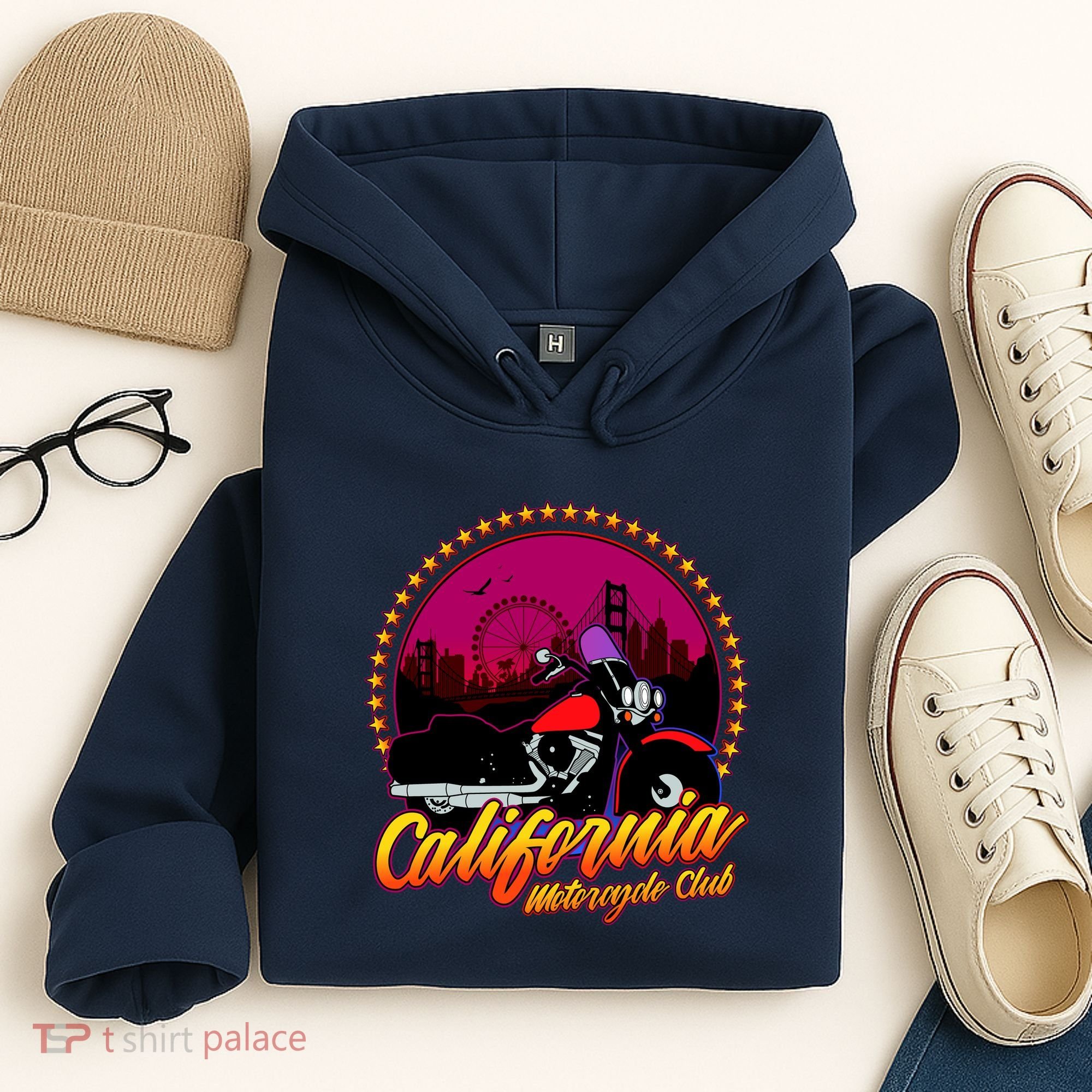 California Motorcycle Club Hoodie