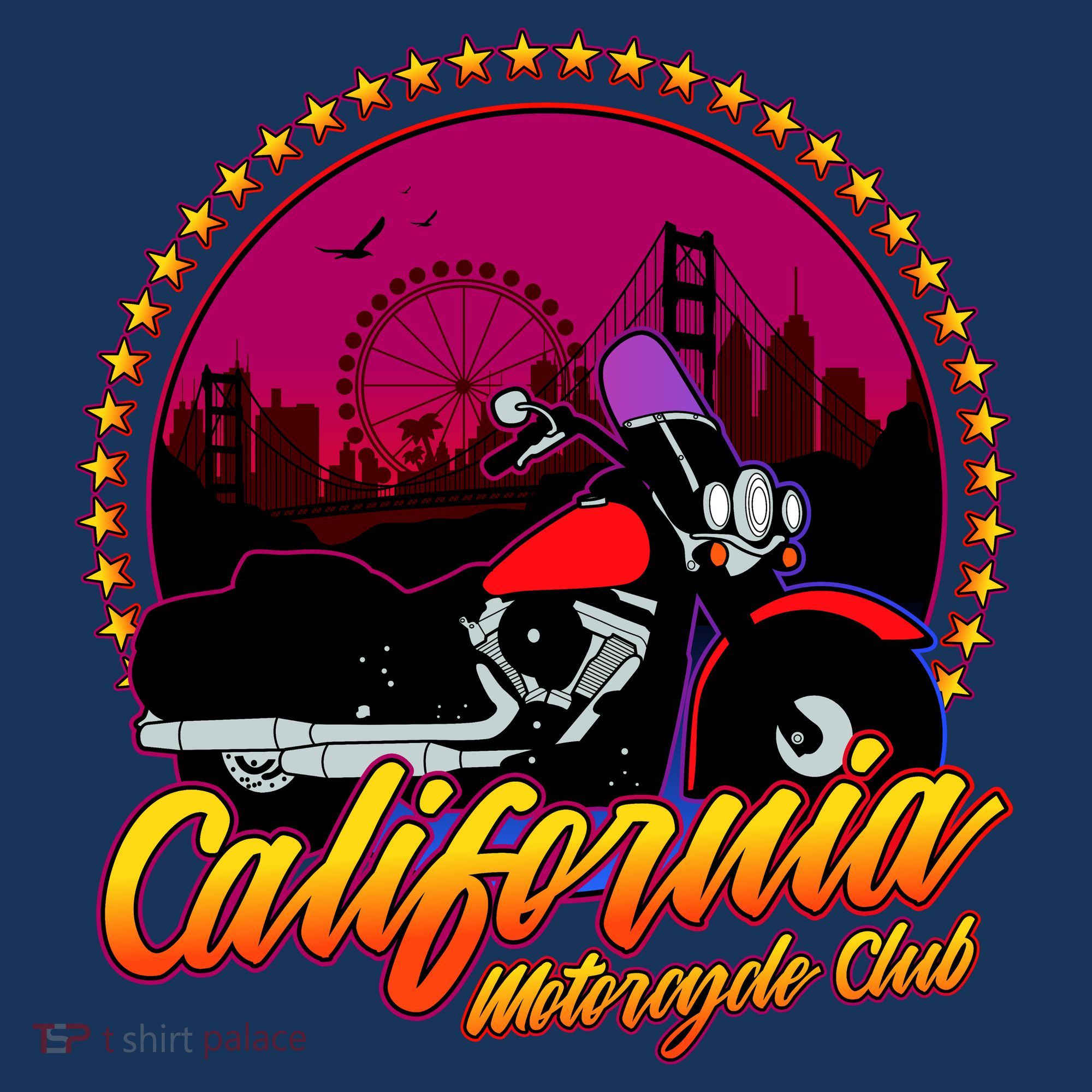 California Motorcycle Club T-Shirt