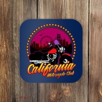 California Motorcycle Club Coaster