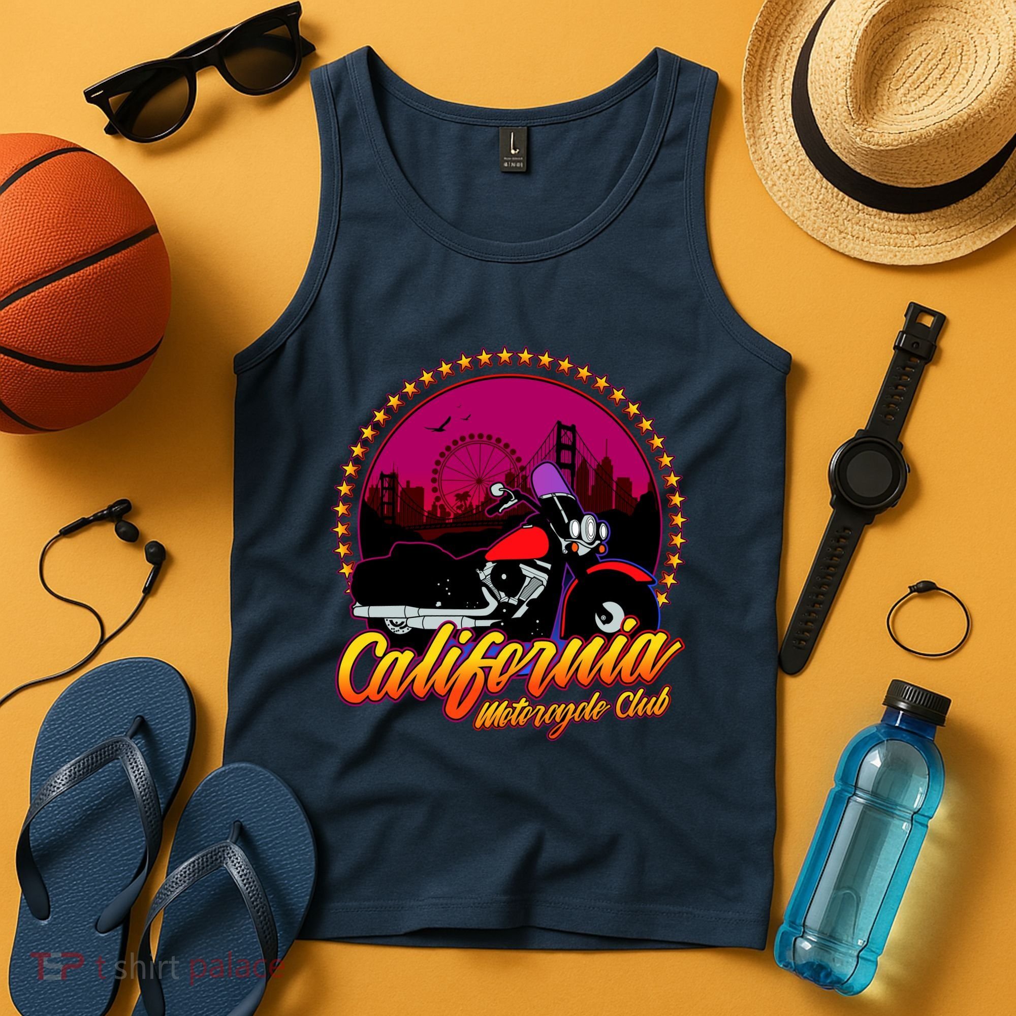 California Motorcycle Club Tank Top