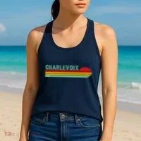 Charlevoix Michigan Women's Tank Top thumb 2