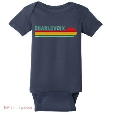 Charlevoix Michigan Baby Bodysuit