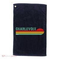 Charlevoix Michigan Golf Towel thumb 0