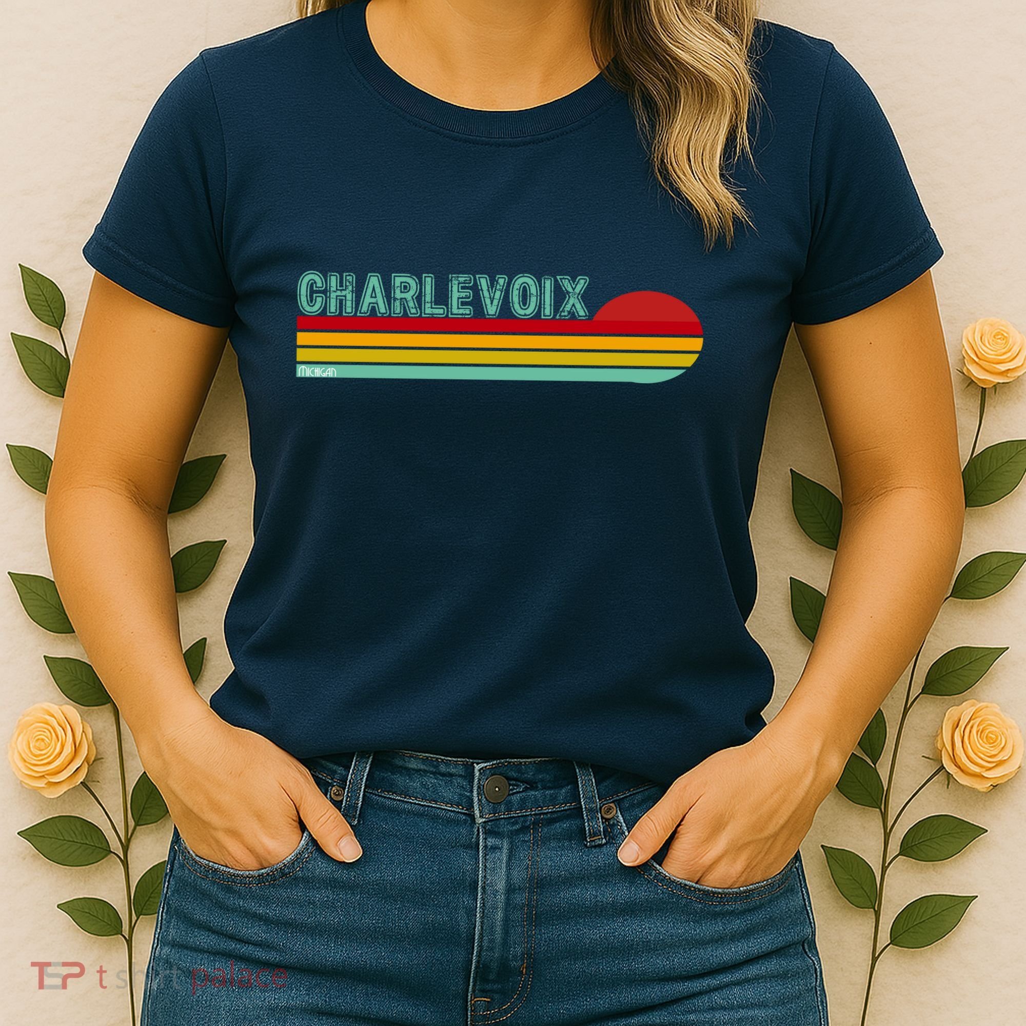 Charlevoix Michigan Women's T-Shirt