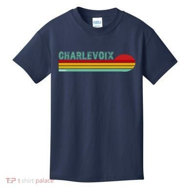 Charlevoix Michigan Kids T-Shirt