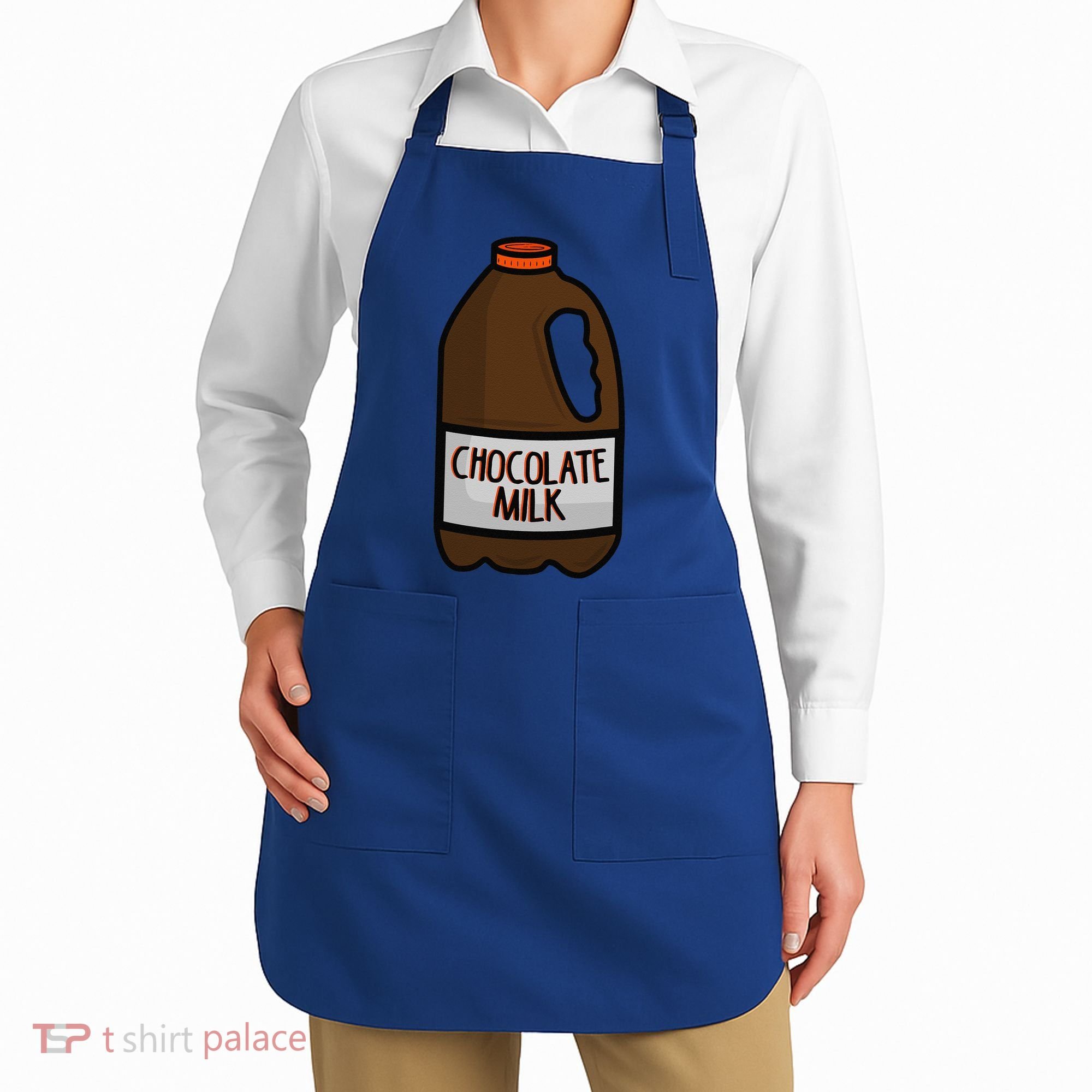 Chocolate Milk Costume Matching Halloween Costume Apron