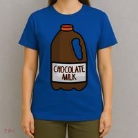 Chocolate Milk Costume Matching Halloween Costume T-Shirt thumb 4