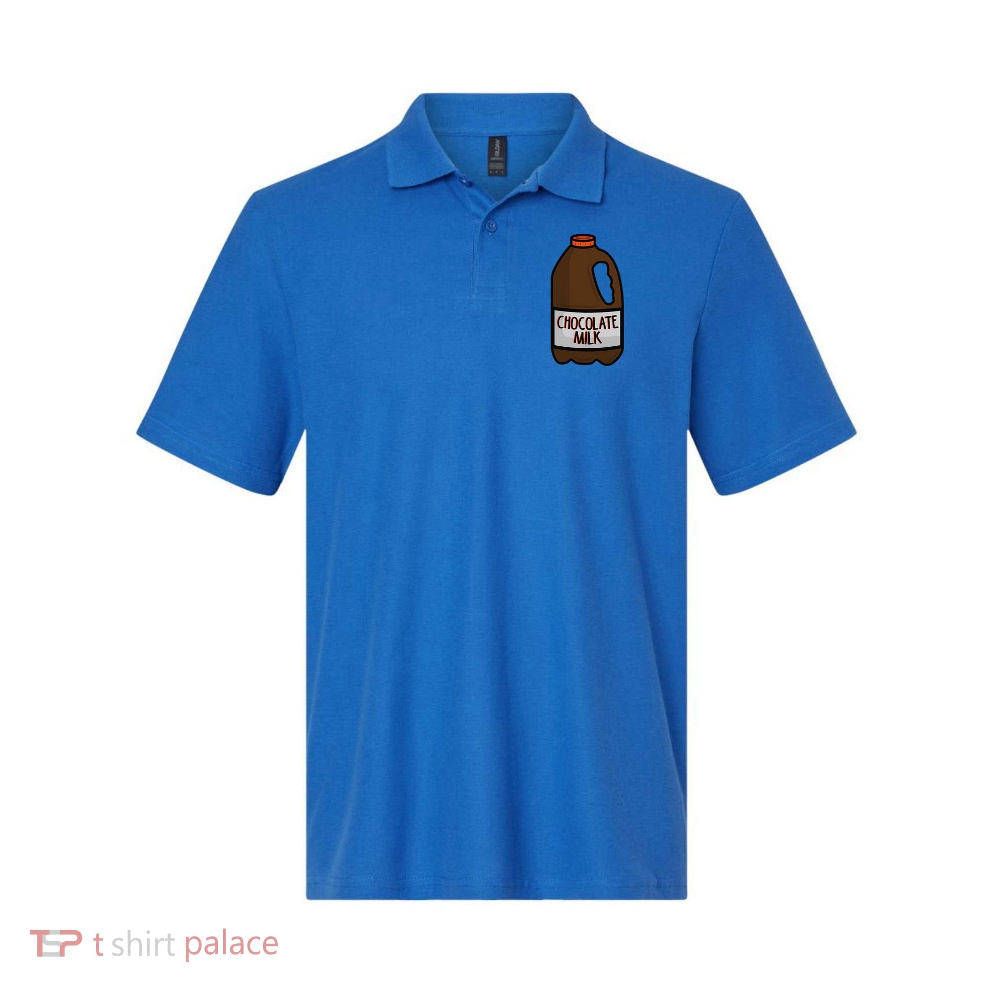 Chocolate Milk Costume Matching Halloween Costume Polo