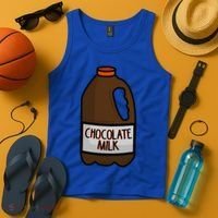 Chocolate Milk Costume Matching Halloween Costume Tank Top thumb 4