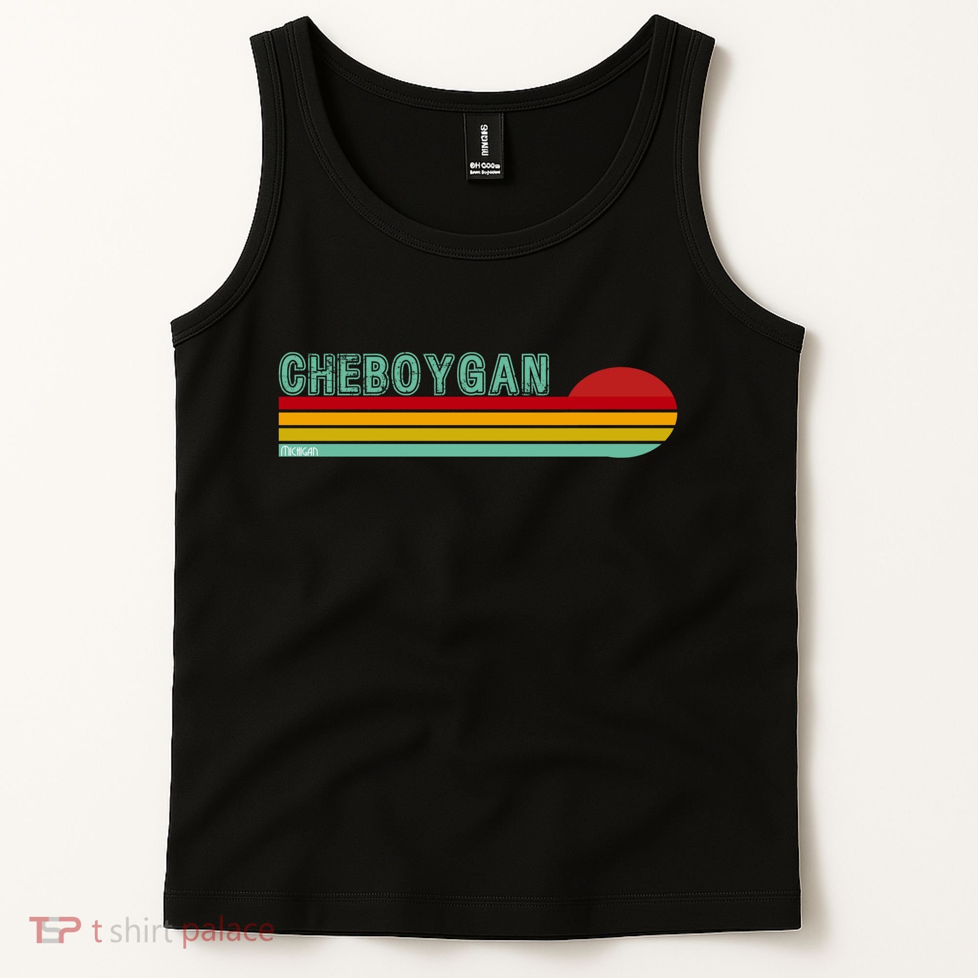 Cheboygan Michigan Tank Top