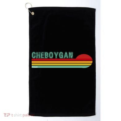 Cheboygan Michigan Golf Towel