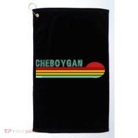 Cheboygan Michigan Golf Towel thumb 0