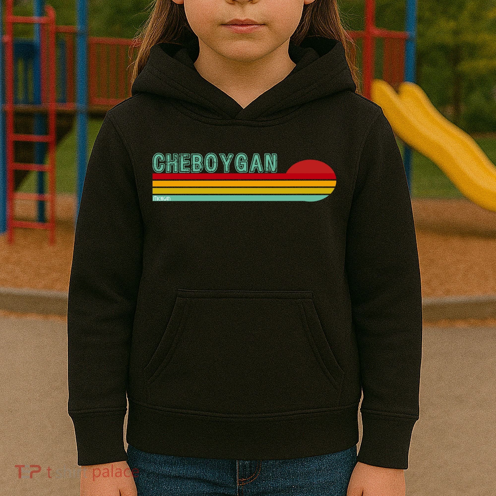 Cheboygan Michigan Kids Hoodie