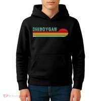 Cheboygan Michigan Kids Hoodie thumb 4