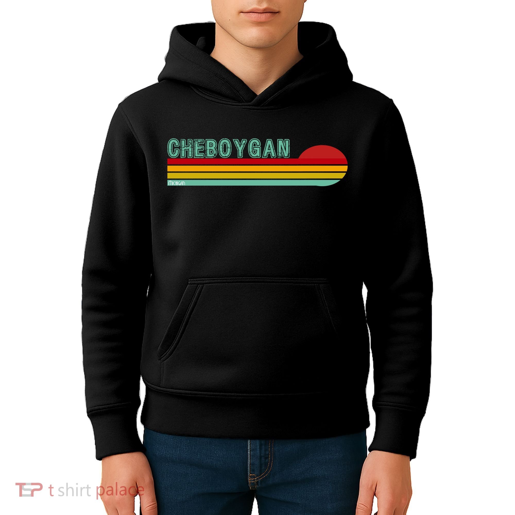 Cheboygan Michigan Kids Hoodie