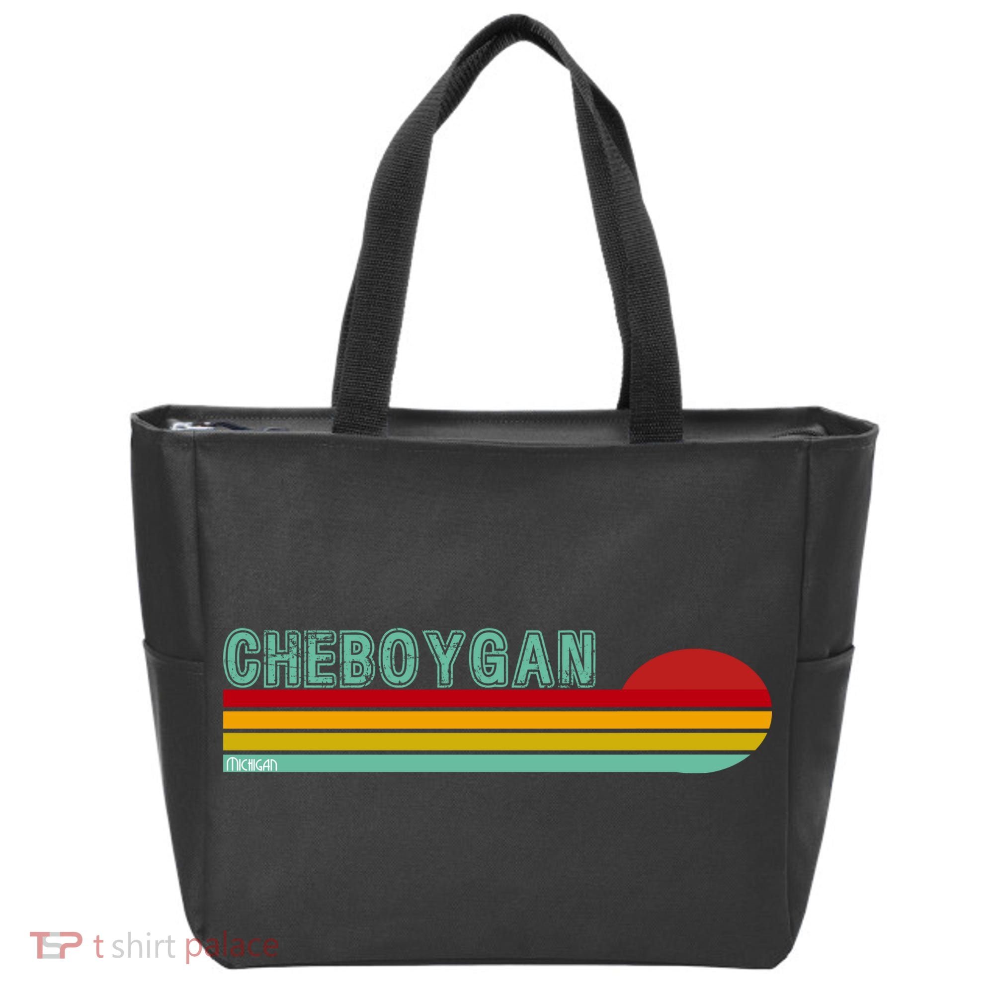 Cheboygan Michigan Tote Bag