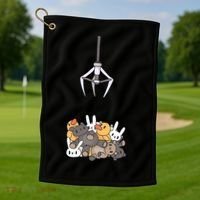 Claw Machine Golf Towel thumb 1