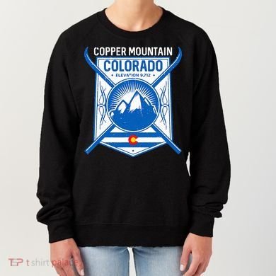 Copper Mountain Colorado Ski Mountains Women's Sweatshirt