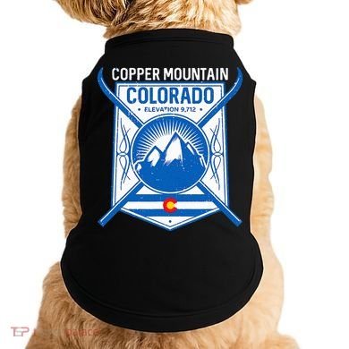 Copper Mountain Colorado Ski Mountains Doggie Tank