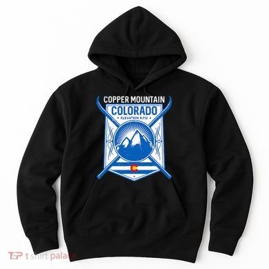 Copper Mountain Colorado Ski Mountains Hoodie