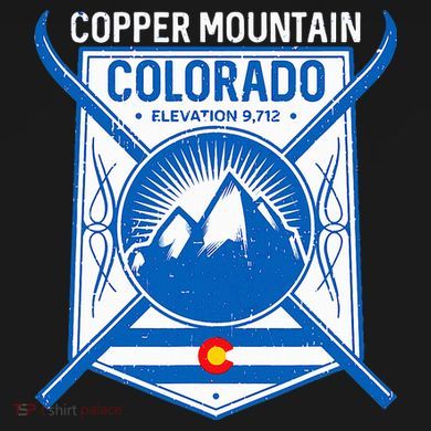 Copper Mountain Colorado Ski Mountains 16 in Basic Backpack