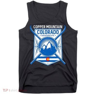 Copper Mountain Colorado Ski Mountains Tank Top