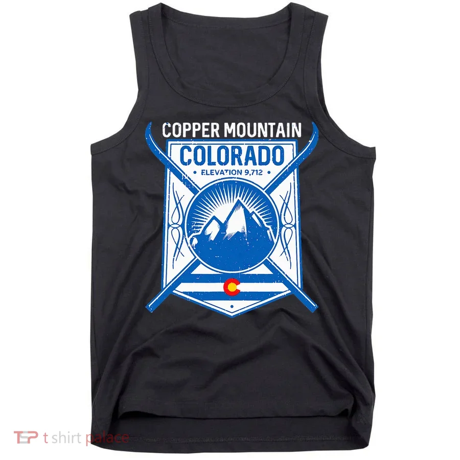 Copper Mountain Colorado Ski Mountains Tank Top