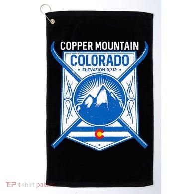 Copper Mountain Colorado Ski Mountains Golf Towel