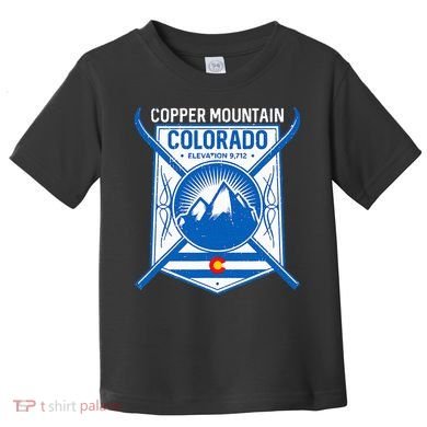 Copper Mountain Colorado Ski Mountains Toddler T-Shirt