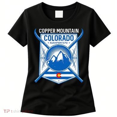 Copper Mountain Colorado Ski Mountains Women's T-Shirt