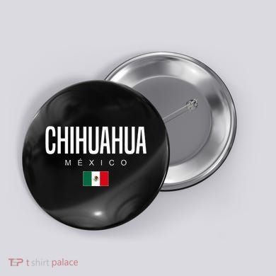 Chihuahua Mexico Button