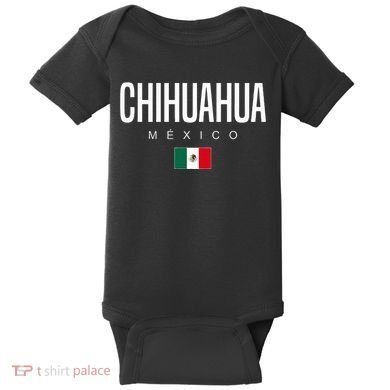 Chihuahua Mexico Baby Bodysuit