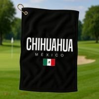 Chihuahua Mexico Golf Towel thumb 1