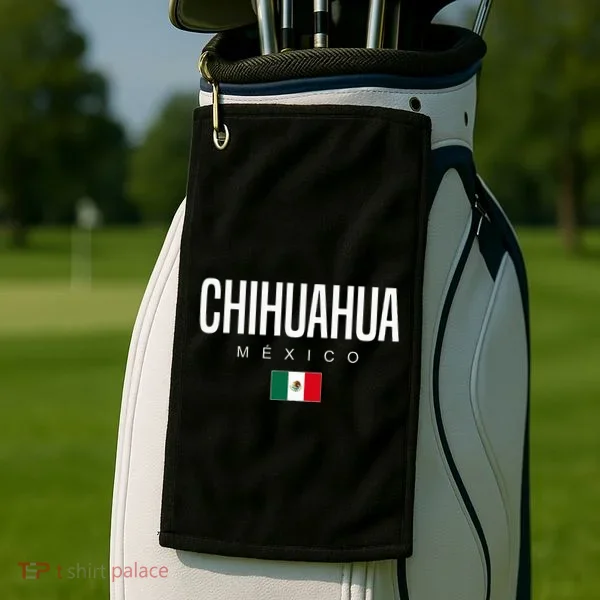 Chihuahua Mexico Golf Towel