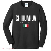 Chihuahua Mexico Kids Long Sleeve Shirt thumb 0