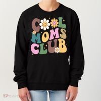 Cool Mom Club Floral Mothers Day Women's Sweatshirt thumb 0