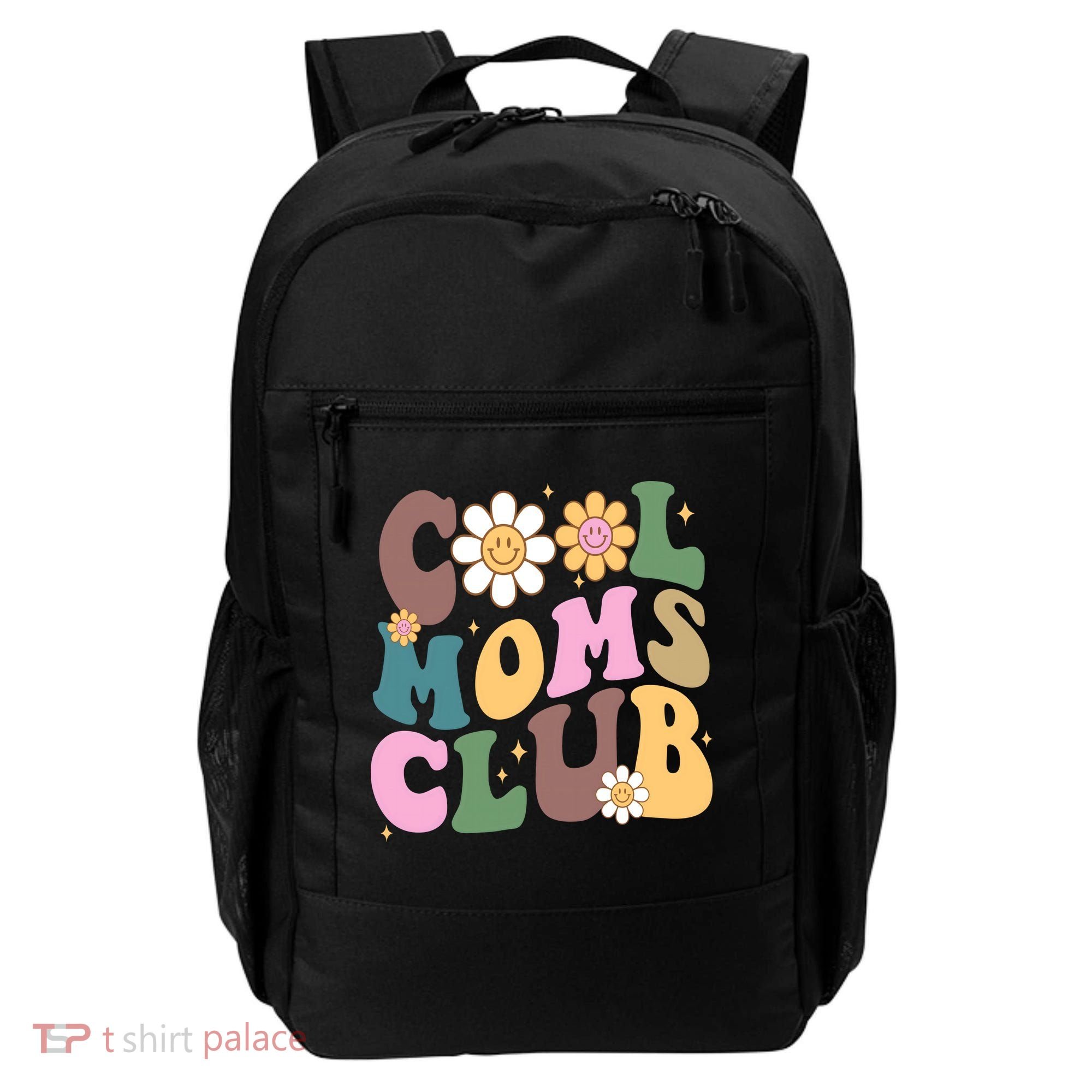 Cool Mom Club Floral Mothers Day Backpack
