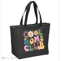 Cool Mom Club Floral Mothers Day Tote Bag thumb 2