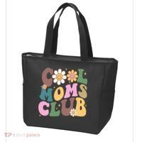 Cool Mom Club Floral Mothers Day Tote Bag thumb 3