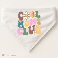 Cool Mom Club Floral Mothers Day USA-Made Doggie Bandana thumb 0