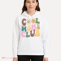 Cool Mom Club Floral Mothers Day Hoodie thumb 5