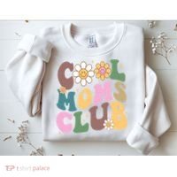 Cool Mom Club Floral Mothers Day Sweatshirt thumb 2