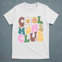 Cool Mom Club Floral Mothers Day T-Shirt thumb 5