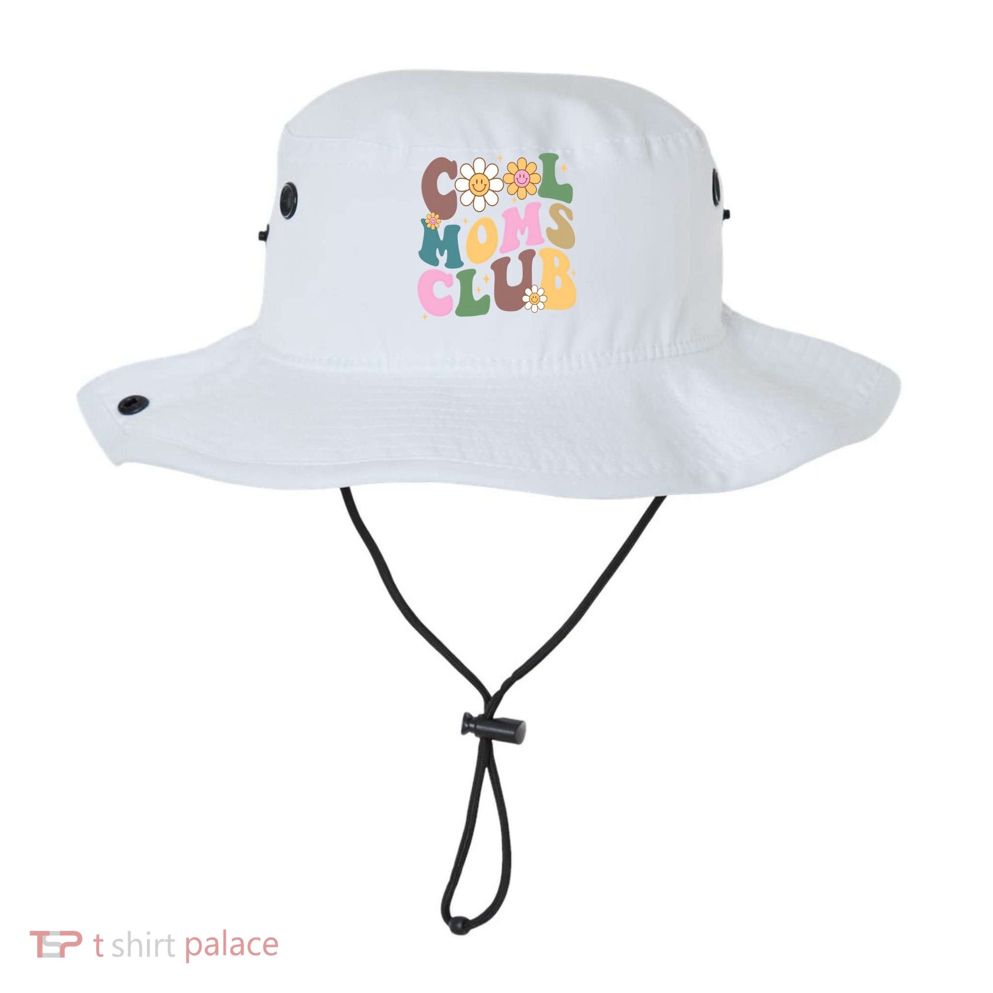 Cool Mom Club Floral Mothers Day Bucket Hat